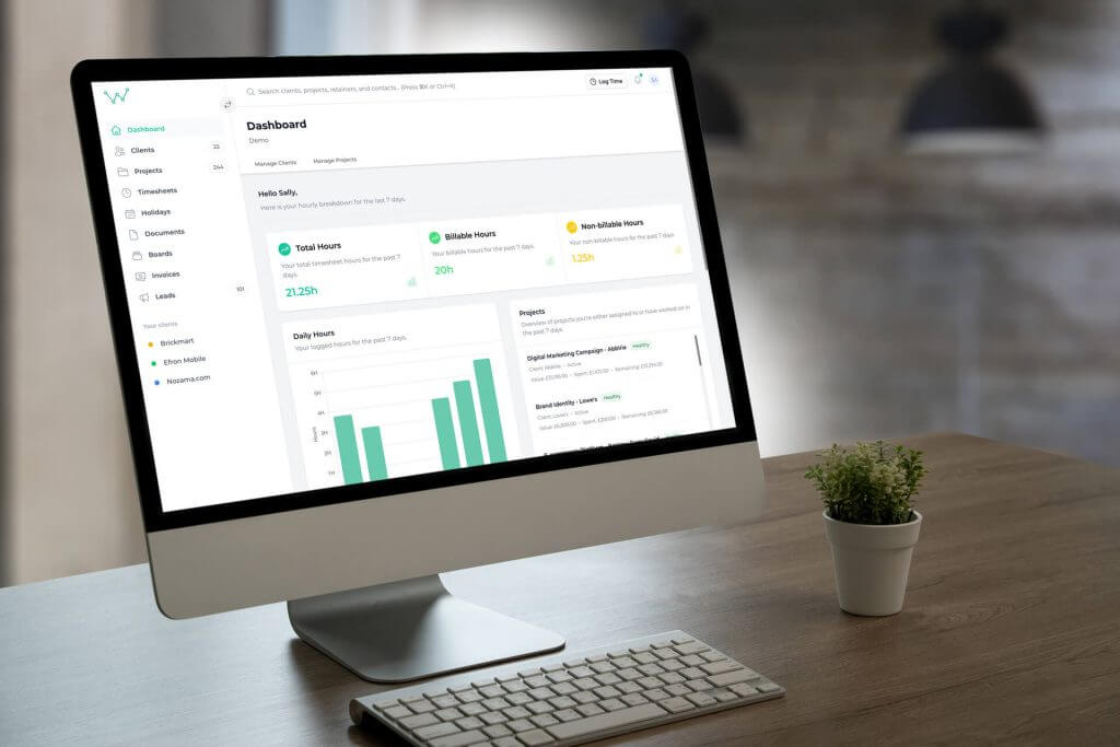 Wisdom Agency Software - Dashboard
