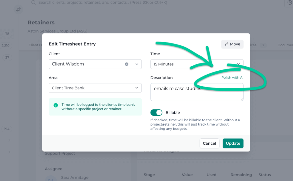 New Wisdom Features - AI Tools